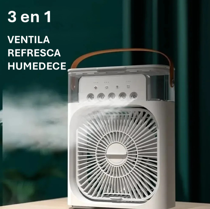 Ventilador Humidificador Aire 3 en 1
