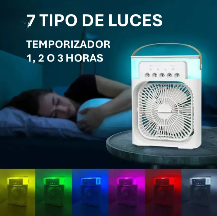 Ventilador Humidificador Aire 3 en 1